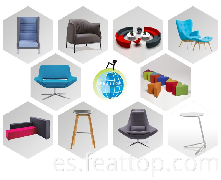 Diseño moderno Área pública Sofá Sofá Muebles Sala de recepción de sala de espera modular Sofá